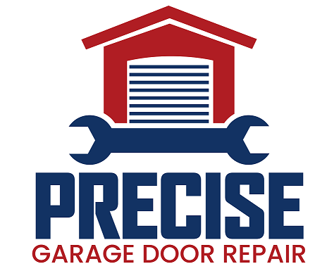 Precise garage door repair logo